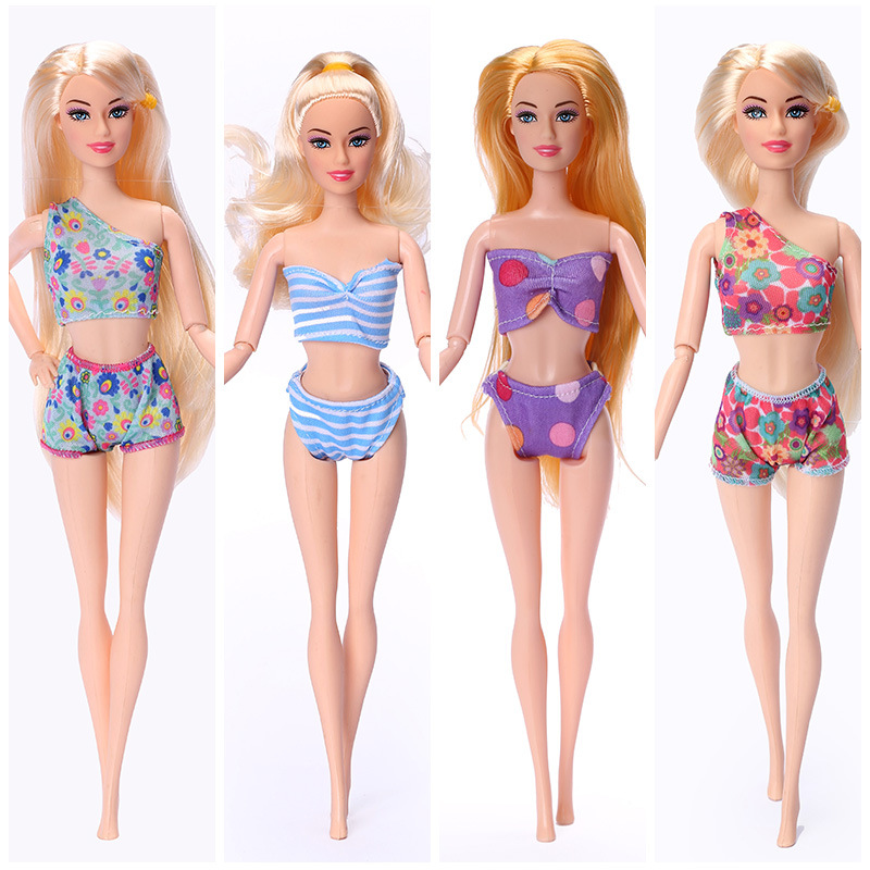 Bộ Đồ Bơi Bikini Cho Búp Bê Barbie