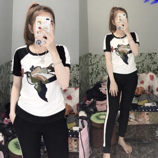 Bộ thun mặc nhà