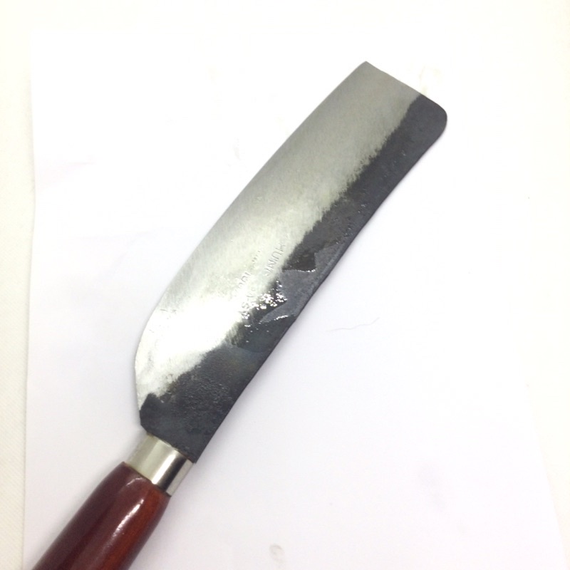 Dao thái to loại đặc biệt chuyên để thái thịt thái rau được từ nhíp xe cán gỗ lim chuyên thái thịt rau các loại-HL44