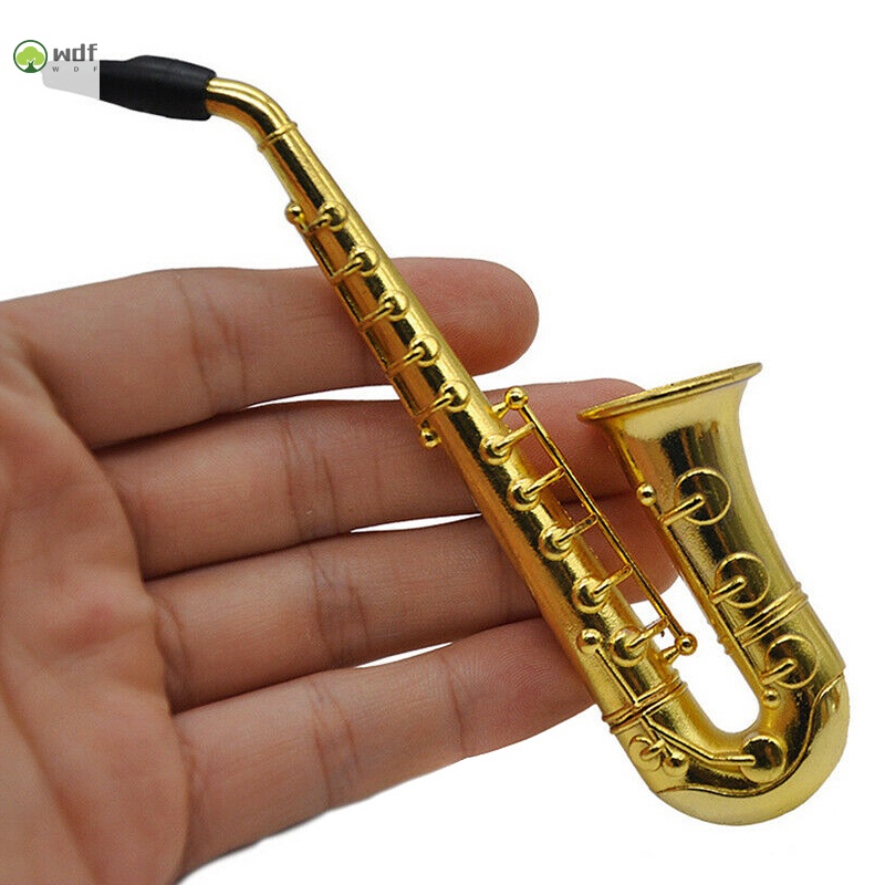 Tẩu Hút Thuốc Hình Kèn Saxophone Chất Liệu Hợp Kim 97mm