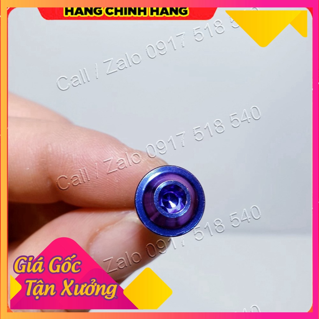 Combo 4 Con Ốc Titan GR5 Gắn Mão - Chắn Gió Winner x (Ảnh Sp thật)