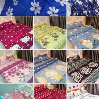 Set 5 món chăn phao ga gối