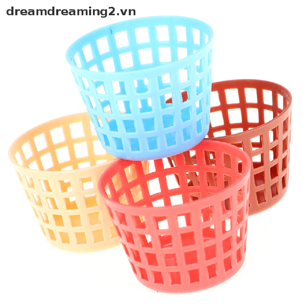 Bộ 5 Giỏ Đựng Đồ mini Dễ Thương Cho Nhà Búp Bê Tỉ Lệ 1 / 12