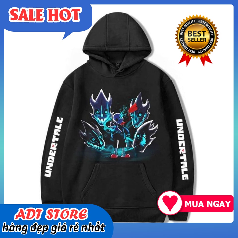 Áo hoodie Nỉ Ấm Undertale Sans gaster cực HOT độc đẹp cực ngầu