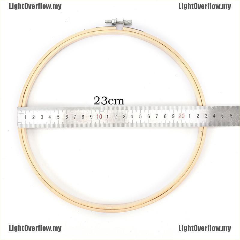 Khung Thêu Bằng Gỗ Hình Tròn Tiện Dụng