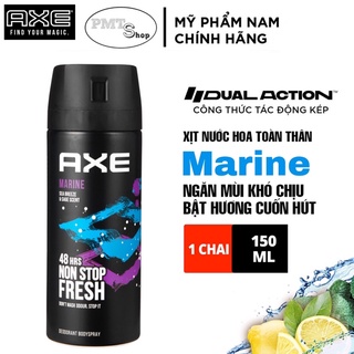 Xịt nước hoa toàn thân nam AXE Marine 150ml - kh thumbnail