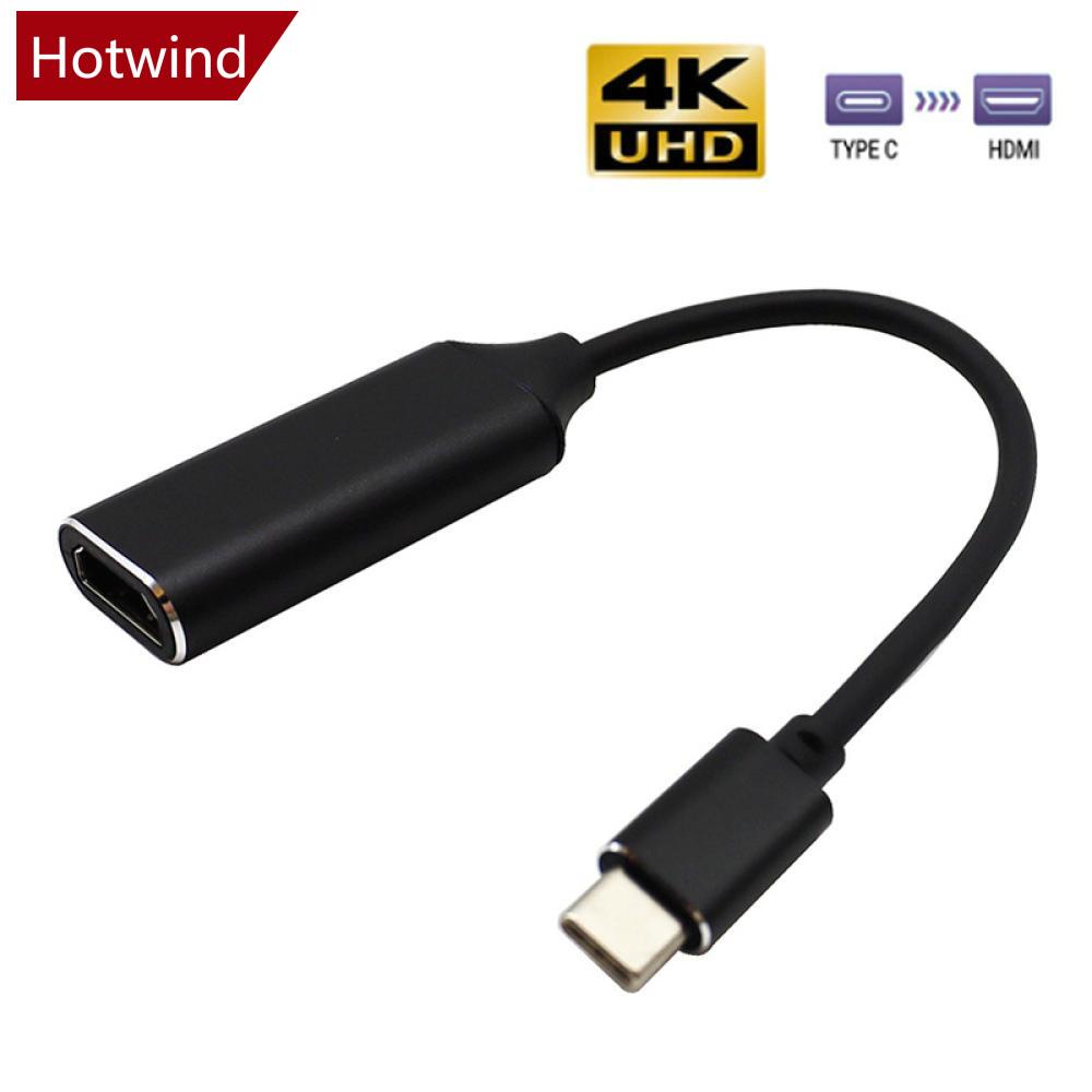 Cáp ChuyểN Từ USB C Sang HDMI-C Sang HD-MI HD TV USB 3.1 4K Cho PC Laptop W8Z5