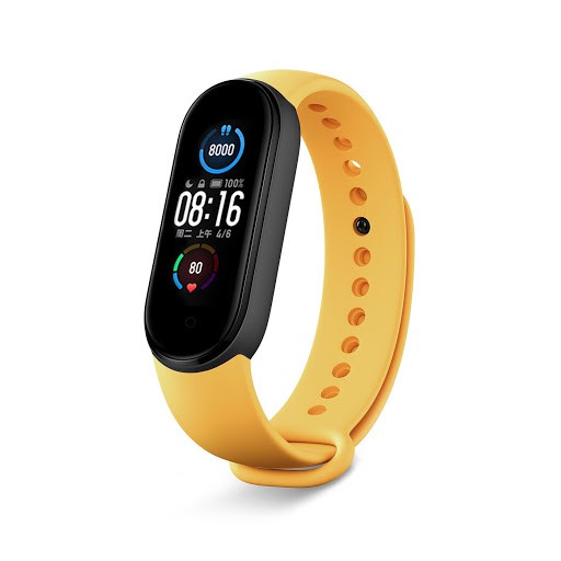 Dây đeo cao su Mi band 5/6 chính hãng Mijobs - dây đeo cao su thay thế miband 5/6/7