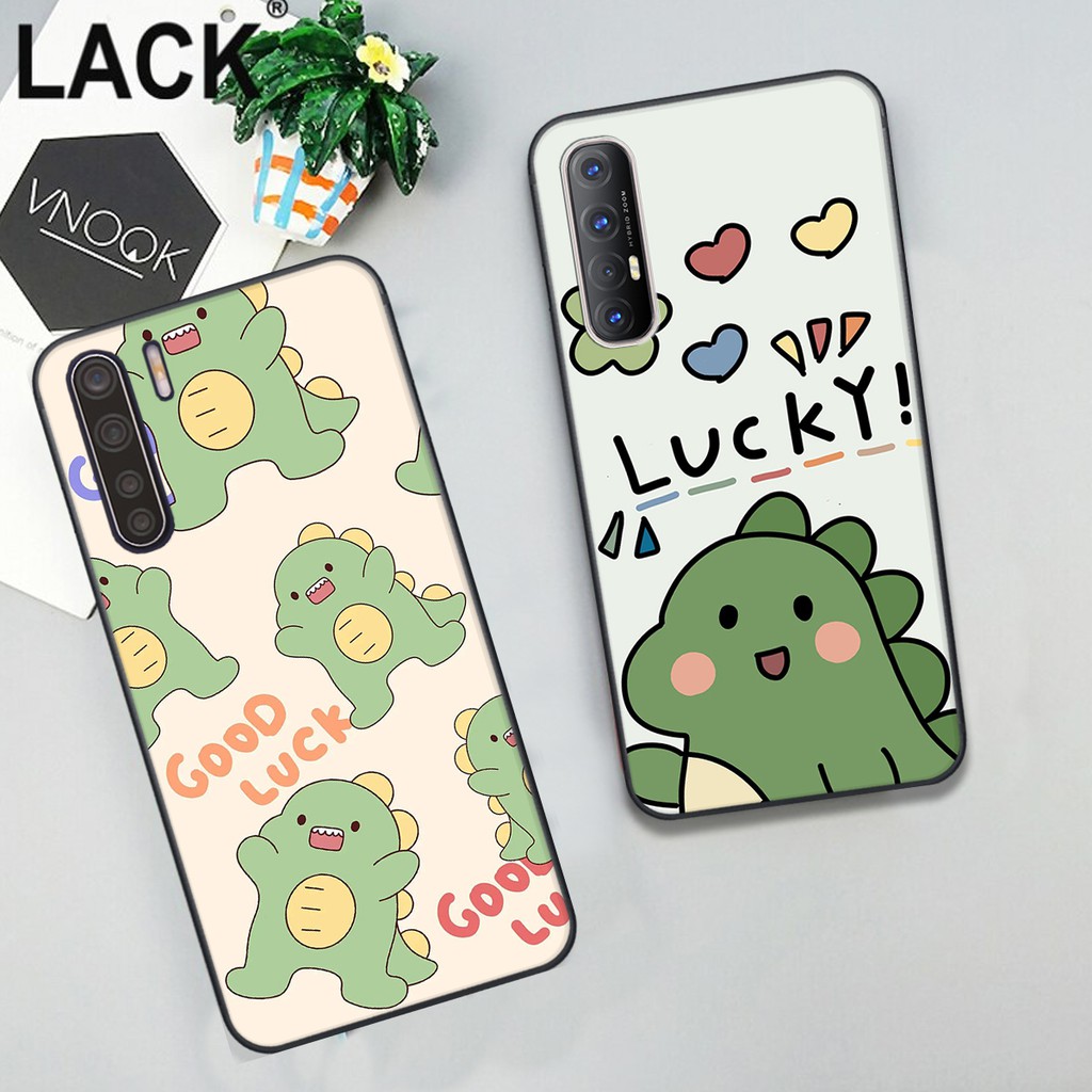 Ốp lưng điện thoại OPPO RENO 3 - RENO 3 PRO - A91 in hình KHỦNG LONG siêu dễ thương - Doremistorevn