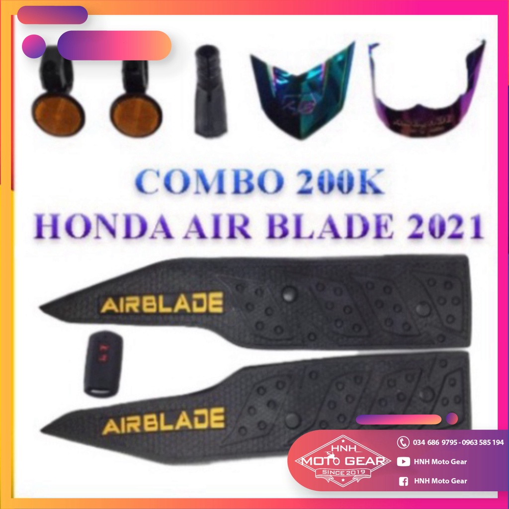 Honda AB 2021 - Bộ Trang Trí 5 Món Hàng Đẹp