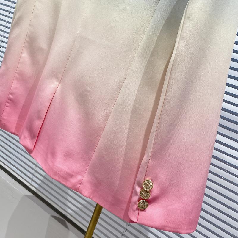 Áo vest blazer nữ loang màu thêu mặt trăng nơi ngực siu chất siu sang (có hình thật) | BigBuy360 - bigbuy360.vn