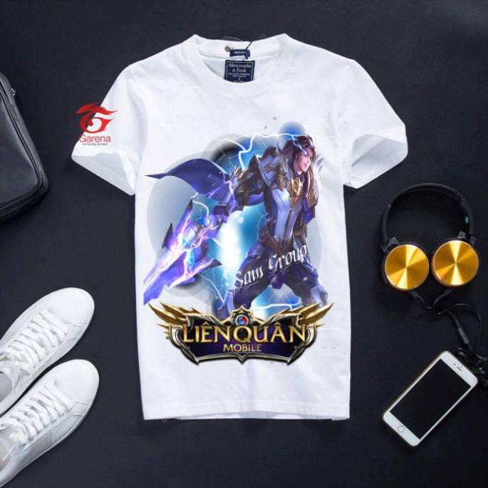 VHL Store [Đủ Size] Áo Liên Quân Mobile Cotton Màu Trắng Lindis Quang Tiễn VHL Store