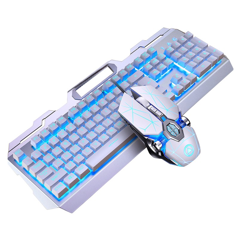 Set Bàn Phím Và Chuột Chơi Game 104 Phím Rgb Bằng Hợp Kim Nhôm Rgb