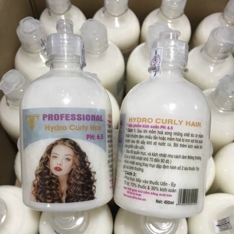 Kích xoăn thần tốc Hydro Curly Hair 450ml