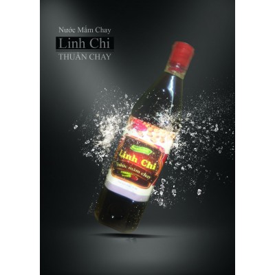 Nước mắm chay Linh Chi quy cách 1000ml/Chai
