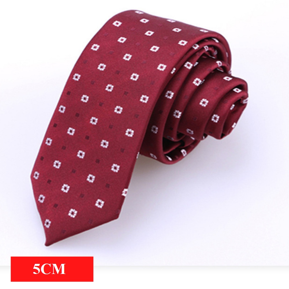 Cà vạt Nam bản nhỏ 5cm thời trang phong cách Hàn Quốc, Calavat sinh viên, Cavat chú rể, Cravat dự tiệc CV-579