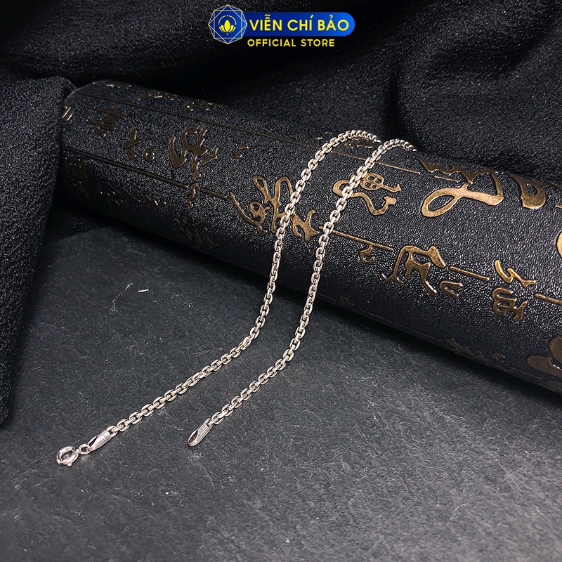 Dây chuyền bạc nam xích liệt hỏa chất liệu bạc Thái 925 thời trang phụ kiện trang sức nam Viễn Chí Bảo D100031