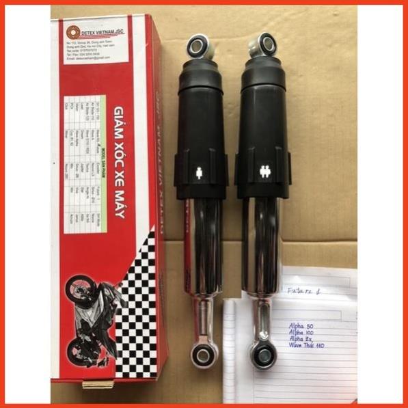 BỘ phuộc sau ( giảm sóc sau) xe drem 50,drem thái,drem việt, futrure,alpha50,alpha100,alphazx,wave thái 110
