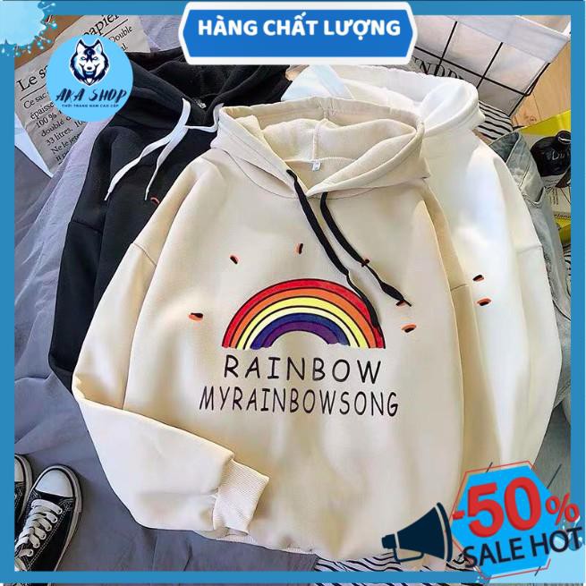 Áo khoác hoodie nam nữ unisex cầu vòng [HÀNG CAO CẤP] | BigBuy360 - bigbuy360.vn
