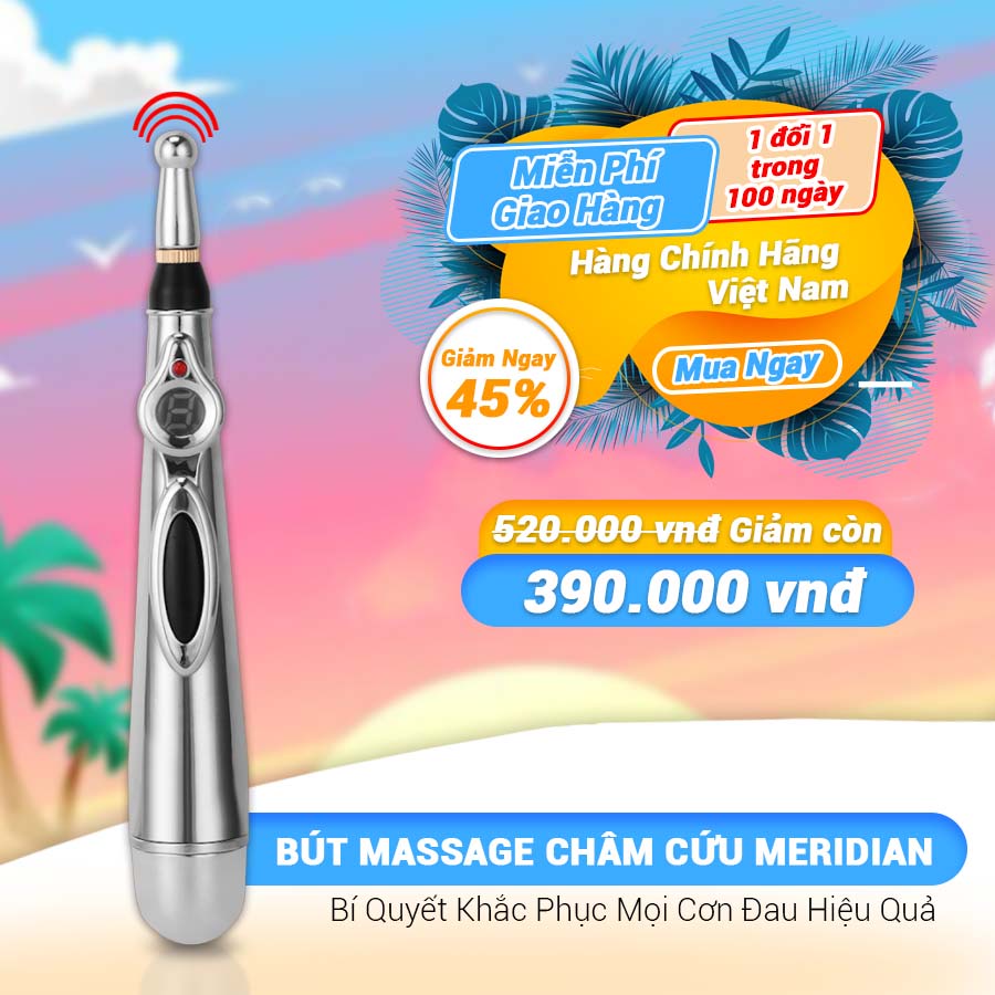 Bút MASSAGE EOMART Dò Huyệt Châm Cứu Kế Thừa Công Nghệ Truyền Thống Hiệu Quả Đến Từng  Phương Pháp [CHÍNH HÃNG]