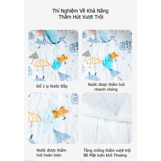 FREESHIP ĐƠN 50K Tấm lót chống thấm cho bé 50 x 70cm