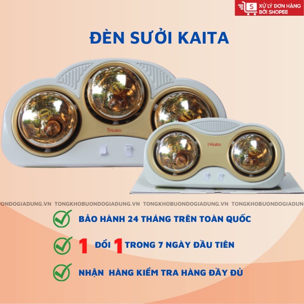 Đèn Sưởi Nhà Tắm - Bảo Hành 24 Tháng Chính Hãng
