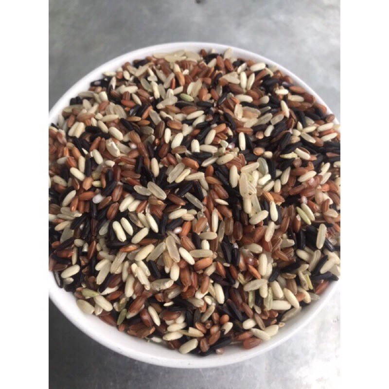 Gạo lứt tam sắc thích hợp ăn kiêng eat clean & healthy gói 1kg