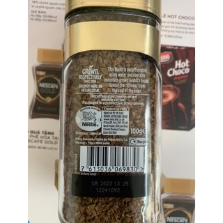 Nescafe Gold Decaff Hũ 100g