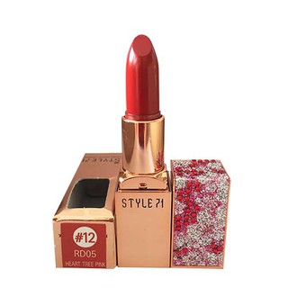Son lì Style 71 Retro Matte Lipstick 12 RD05 Heart Tree Pink Đỏ Gạch