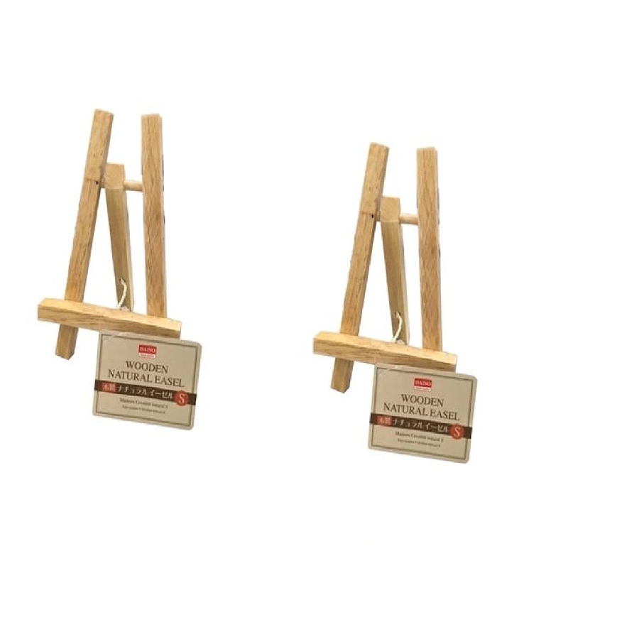 Daiso Giá khung ảnh bằng gỗ tự nhiên size S 15.5x3.2x23cm