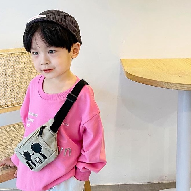 Túi đeo chéo họa tiết hoạt hình xinh xắn dành cho bé gái