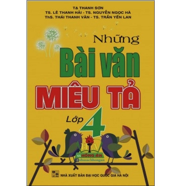 Sách - Những Bài Văn Miêu Tả Lớp 4