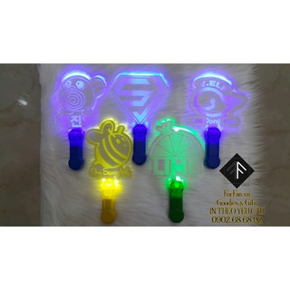 Lightstick 2D Đèn 1 màu - In theo yêu cầu