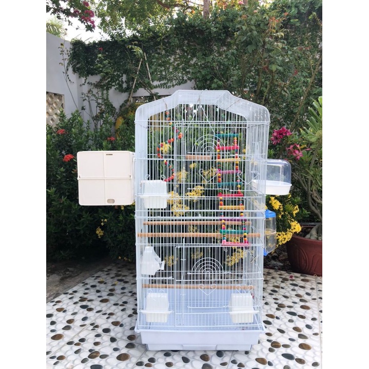 Chuồng nuôi chim, vẹt dành cho vẹt nhỏ và vừa như lovebird, sun, xích, ngực hồng, ..,