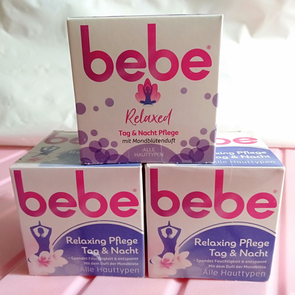 Kem Dưỡng ẩm Chuyen Sau Bebe Relaxing Cấp Nước Lam Căng Mịn Da 50ml Hang đức Nội địa Gia Cạnh Tranh