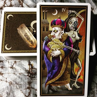 Bộ Bài Deviant Moon Tarot (Mystic House Tarot Shop) - Bài Gốc Authentic Chính Hãng 100%