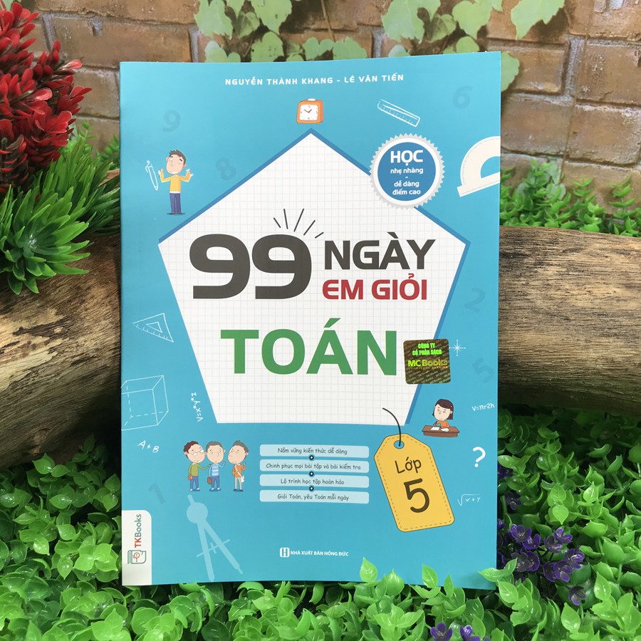 Sách - 99 Ngày Em Giỏi Toán, Tiếng Việt, Tiếng Anh - Lớp 5 (Combo, lẻ tùy chọn)