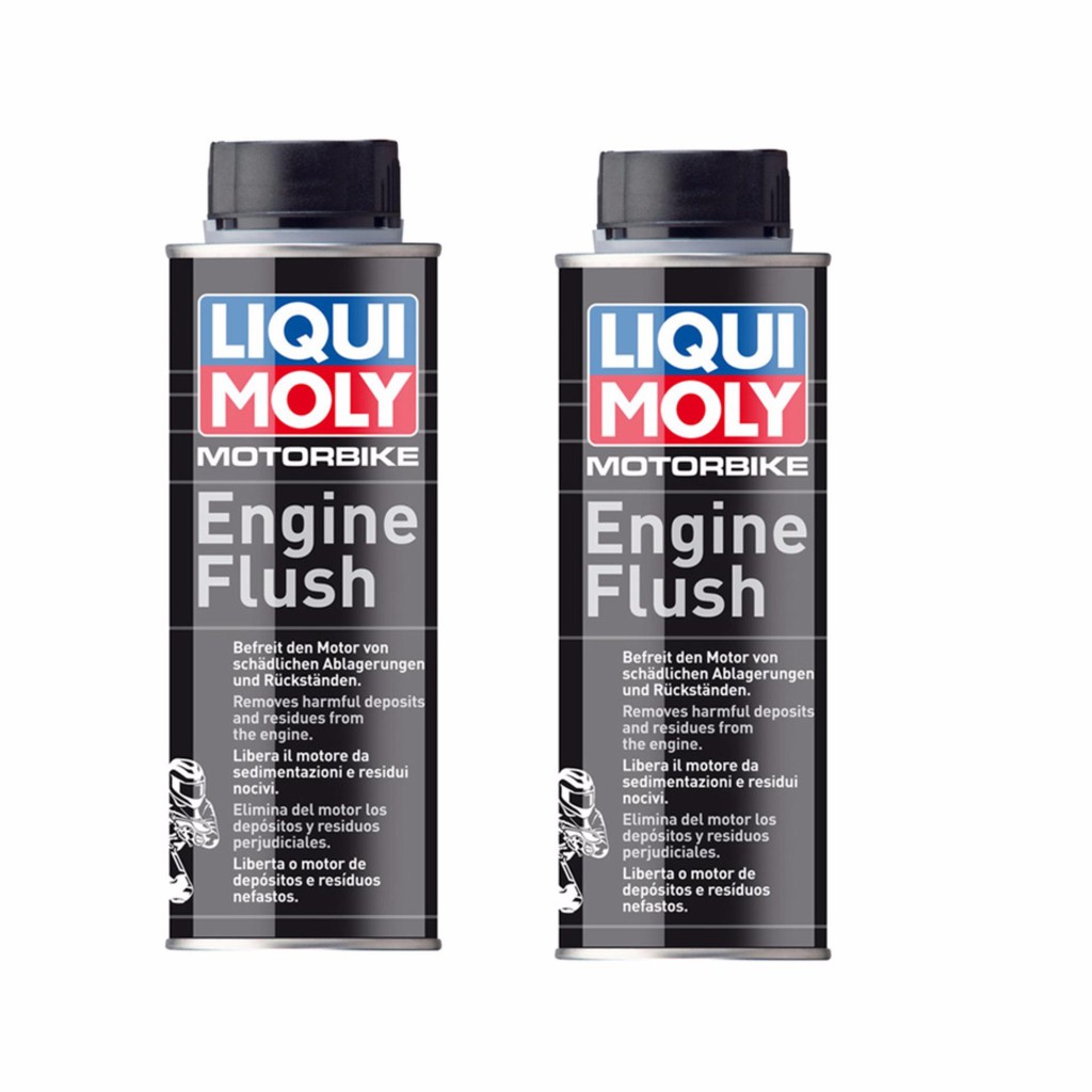 Bộ 2 chai Súc rửa động cơ Liqui Moly Motorbike Engine Flush 1657 250ml