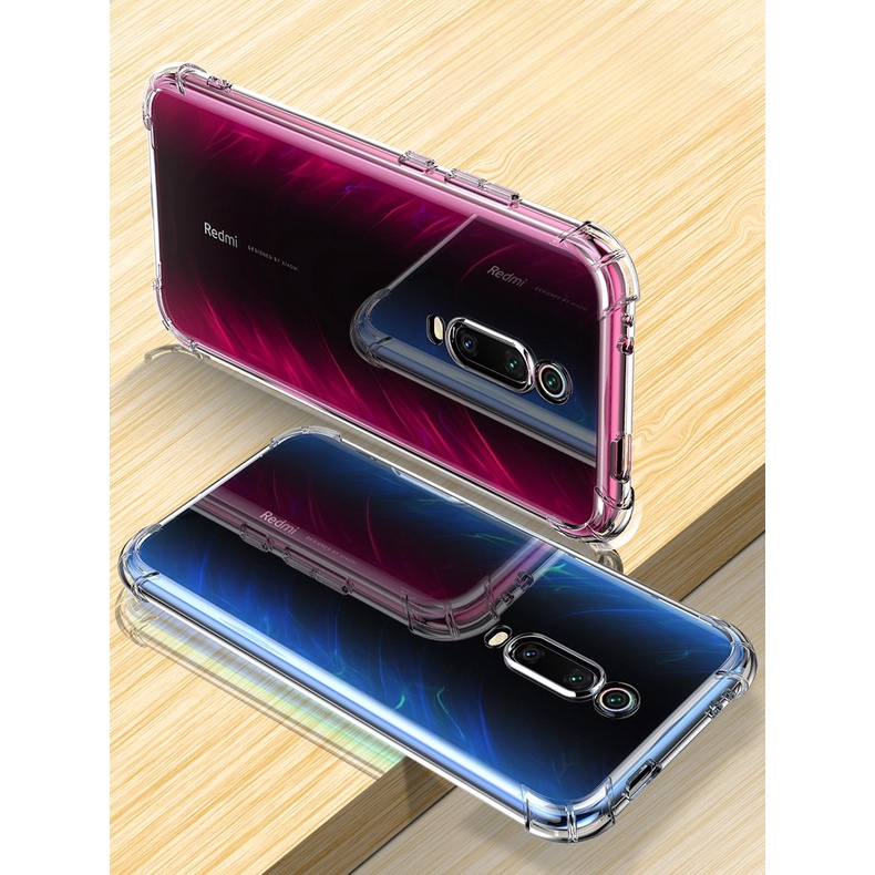 Ốp lưng Redmi K30 / K30 5G / K30 Pro / K20 Pro / K20 / K40 / K50 trong suốt chống sốc hệ mới lâu ố vàng bảo vệ camera