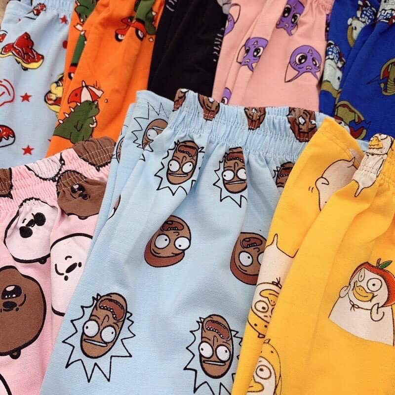 QUẦN ĐÙI HÌNH THÚ COTTON