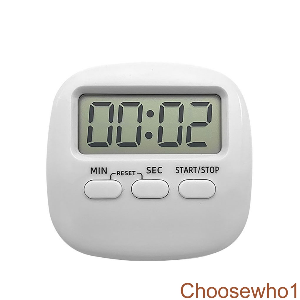 Đồng hồ kỹ thuật số màn hình LCD đếm ngược dùng để hẹn giờ nấu nướng có giá đỡ