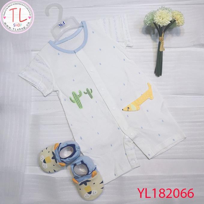 Thời trang trẻ em - Bộ Bodysuit thun lửng cho bé hình cún con- Quần áo bé trai - Bộ bé trai - Quần áo bé gái - Bộ bé gái