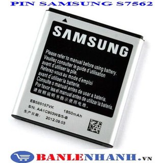 Pin samsung s7562