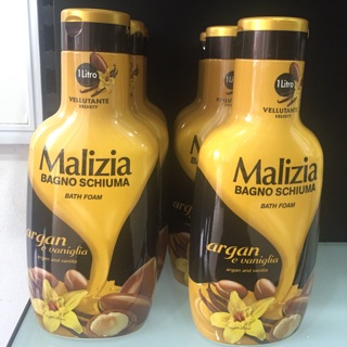 Sữa tắm Malizia Argan và Vani 1000ml ( Sale còn 200k)