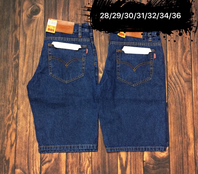 Quần jeans short nam [levi đẹp không xù xấu màu ] JN234