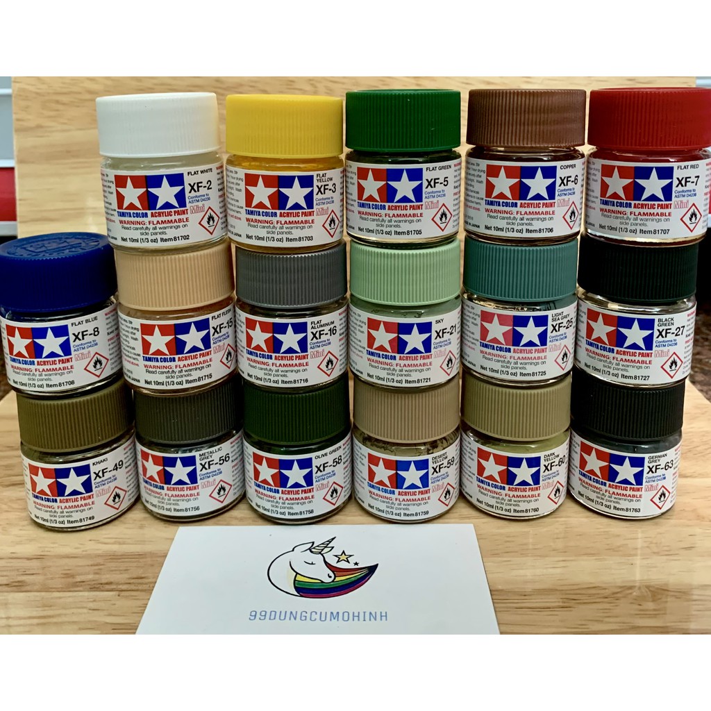 Sơn mô hình Tamiya Acrylic Paint Mờ/Flat X2-X63