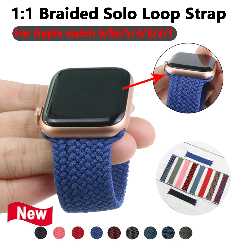 Dây Đeo Đồng Hồ Apple Watch 44mm 40mm 38mm 42mm iwatch series 6 se 5 4 3 2 1 apple watch band