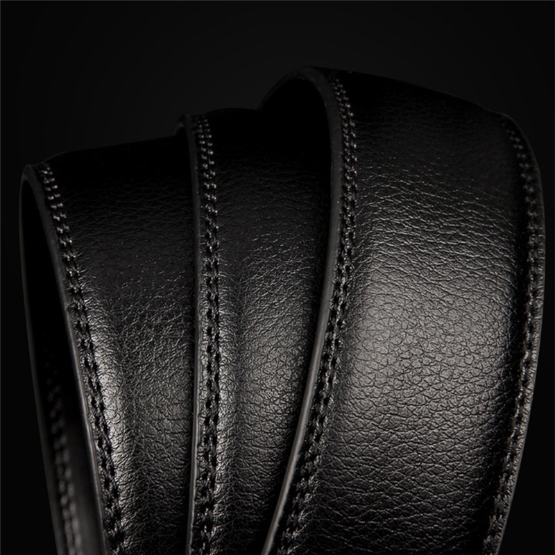 Thắt Lưng Giả Da Khóa Kim Loại Thời Trang Cho Nam