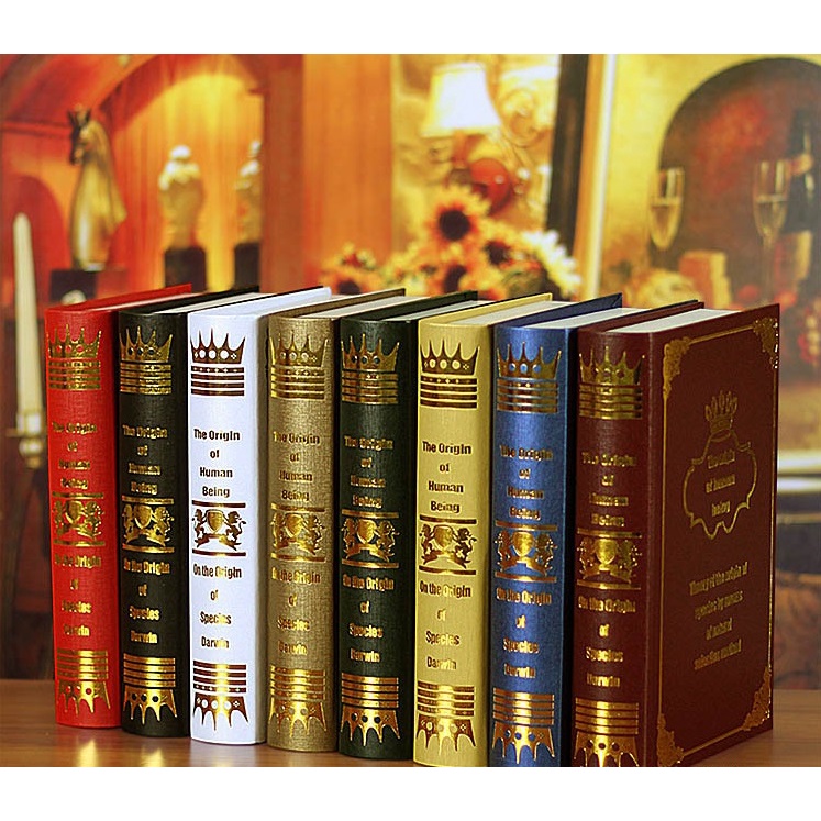 Mô hình sách phong cách cổ điển Châu Âu dùng trang trí, phụ kiện chụp ảnh