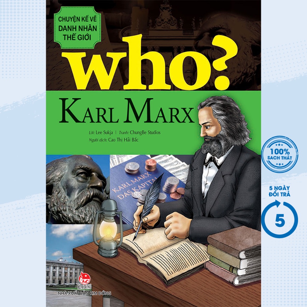 Sách Thiếu Nhi - Who? Chuyện Kể Về Danh Nhân Thế Giới - Karl Marx - KĐ